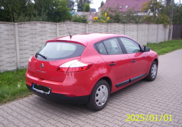 Renault Megane cena 16990 przebieg: 161000, rok produkcji 2010 z Dębno małe 67